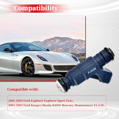 FJ438 Fuel Injector Replace#822-11138,1F2213250,0280156029-6PCS - size: FJ438(6PC)