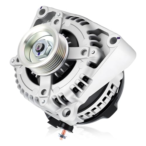 14007 Car Alternators Fit for Chevrolet Silverado 1500 2014-2019, Tahoe Suburban, for GMC Sierra 1500, Yukon, for Cadillac Escalade ESV 4.3L 5.3L 6.2L 6.6L Automotive Replacement Alternator - size: #14007N, 14007 Alternator