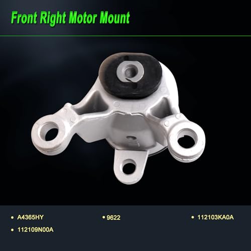 Engine Motor Mount fit Nissan Murano 15-24/Pathfinder 13-16 3.5L FWD - size: 2015-2024 Murano