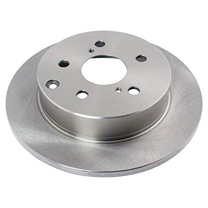 TRQ Front and Rear Brake Pad and Rotor Set Ceramic Vented Solid Rotors - style: BKA11799