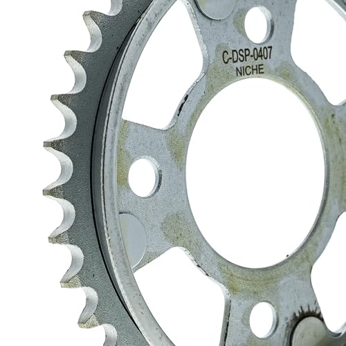 NICHE Drive Sprocket Chain Combo for Honda Grom 125 Front 15 Rear 38 Tooth 420 X-Ring 108 Links - size: X-Ring Chain