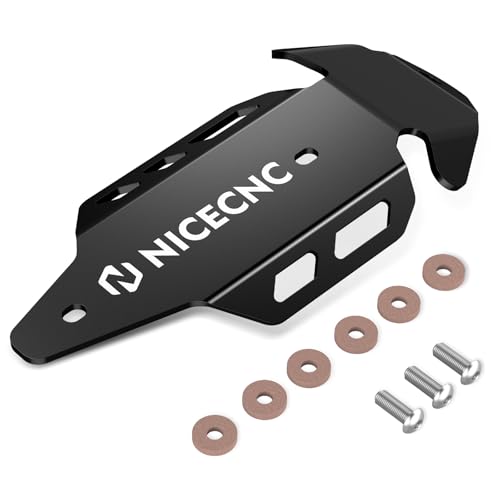NICECNC Heat Shield Guard Protector Black - color: Black