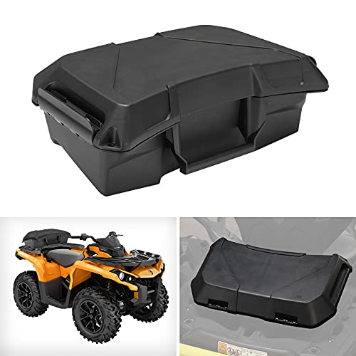 ATV Outlander Seat Rack Storage Cargo Box, A & UTV PRO 2 GAL (7.5L) Front Rear Rack Back Seat Storage Box for Can-Am Outlander G2, G2L L MAX 6X6 Renegade, Replace OEM #708200408 - size: 2 GAL (7.5L