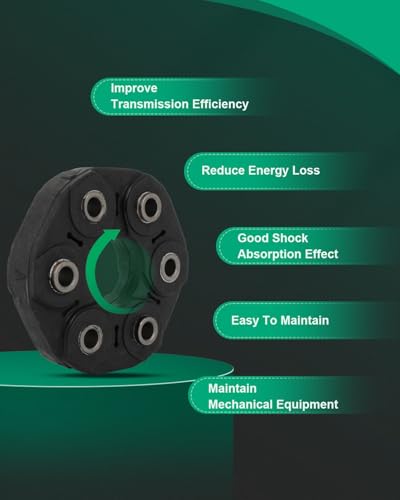 SCITOO 935-408 Drive Shaft Coupler Flex Joint Propshaft Coupling - size: Outer Diameter: 115 mm, 935-408