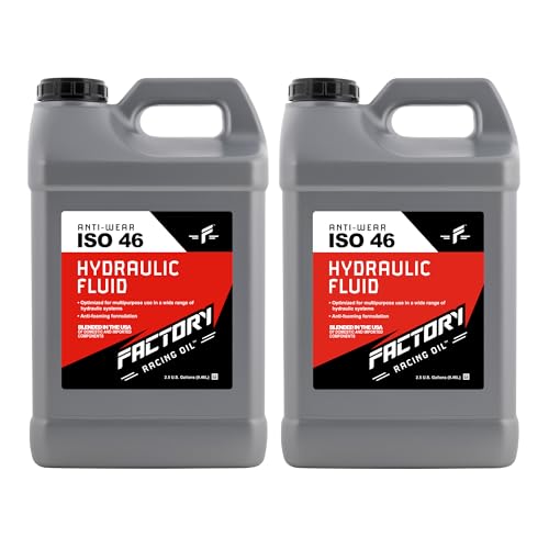 Factory Racing Oil 214803 Anti-Wear ISO 46 Hydraulic Fluid - 5 Gallons - size: 5 Gallons - AW ISO 46