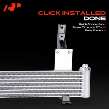 A-Premium Transmission Oil Cooler with Bracket