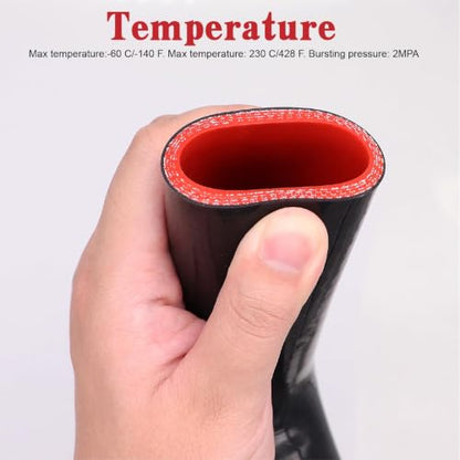 90 Degree Elbow Coupler Silicone Hose 4-Ply ID 1.5-inch(38mm) - size: 1.5 Inch