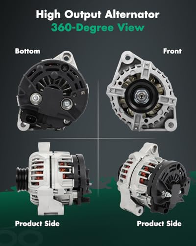 SCITOO 85A New Alternator Fits for Smart for Fortwo 2005-2007 0.8L - size: Small, style: 23901 Alternator