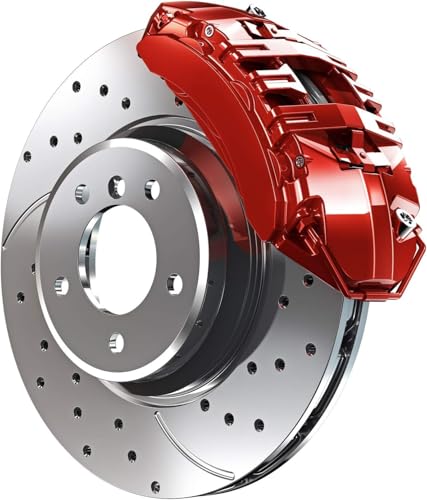 G2 High Temperature Brake Caliper Paint System Set RED G2160 - High Gloss - color: Red