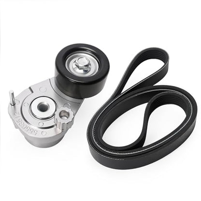 Serpentine Drive Belt Tensioner Kit for Chevrolet Sonic L4 1.8L 2013-2018 - size: 2013-2018 for Cruze/Sonic