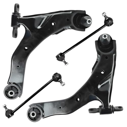 Detroit Axle - Front Lower Control Arms w/Ball Joints + Sway Bars - size: 4CS48347/4PC
