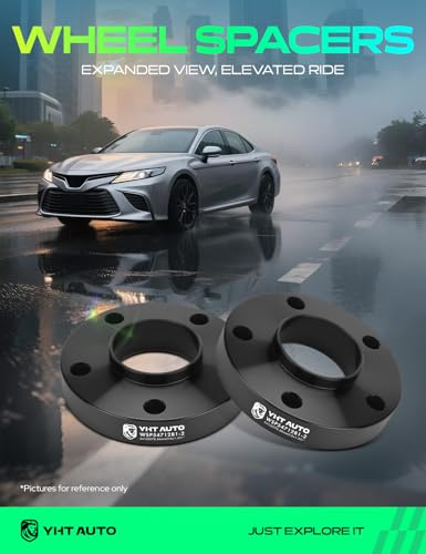 YHTAUTO 5x120 Hub Centric Wheel Spacers 1 Inch for BMW - size: 1 Inch Thickness, style: 2 PCS