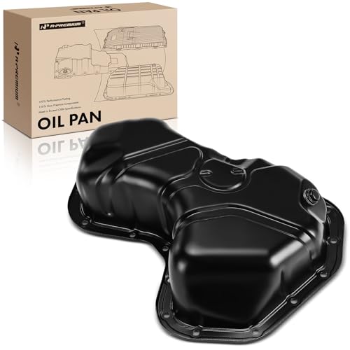 A-Premium Lower Engine Oil Pan Sump with Drain Plug