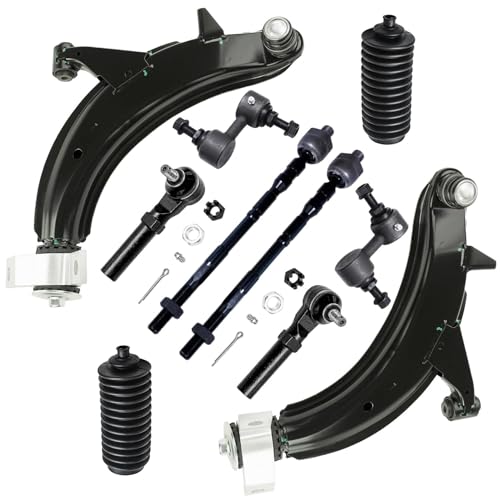 Detroit Axle - 10pc Front End Suspension Kit for 2003-2005 Subaru Forester - size: 10CS471262/10PC