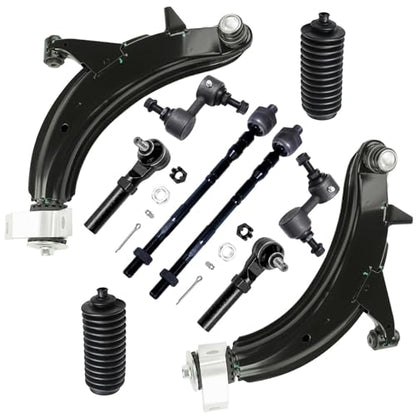 Detroit Axle - 10pc Front End Suspension Kit for 2003-2005 Subaru Forester - size: 10CS471262/10PC