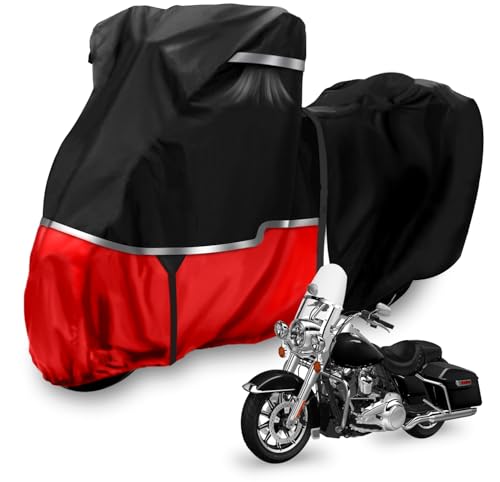 Motorcycle Cover for Harley Touring Model Road Glide Electra Glide Standard - size: Touring without Trunk