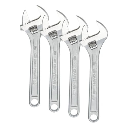 CRAFTSMAN Adjustable Wrench Set, 3-Piece (CMMT12001) (Pack of 4) - size: Adjustable (Pack of 4)