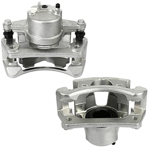 cciyu Front Left & Right Disc Brake Calipers w/Bracket 18B4845 18B4844 - size: Front[18B4845+18B4844]