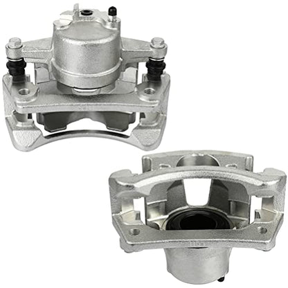 cciyu Front Left & Right Disc Brake Calipers w/Bracket 18B4845 18B4844 - size: Front[18B4845+18B4844]