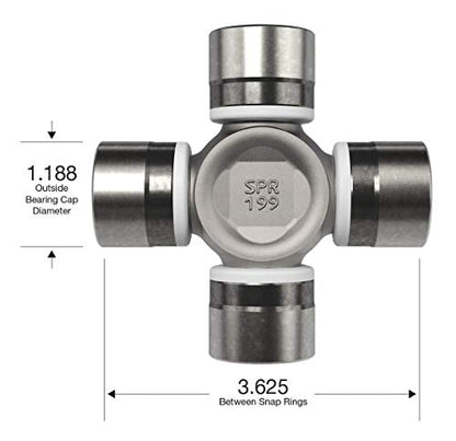 Spicer 5-1350X U-Joint Kit 1350/SPL30 Series (OSR) - style: Non-Greaseable