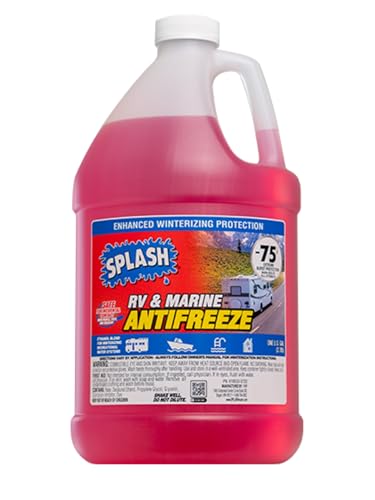 RV & Marine Antifreeze -75°F, Premium Formula, 1 Gallon (2-Pack) | Ready-to-Use Winterizing Protection for RVs, Boats, Campers, Pool Lines & Seasonal Equipment