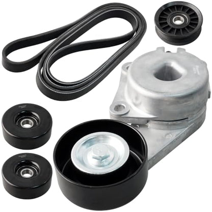 38274 Engine Belt Tensioner Serpentine Belt Drive Idler Pulley Kit - size: 90K-38274A