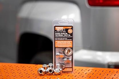 Dorman 611-303CD Wheel Nut M12-1.50 Capped - 19 mm Hex, 32.1 mm Length Compatible with Select Ford/Lincoln Models, 5 Pack (OE FIX)