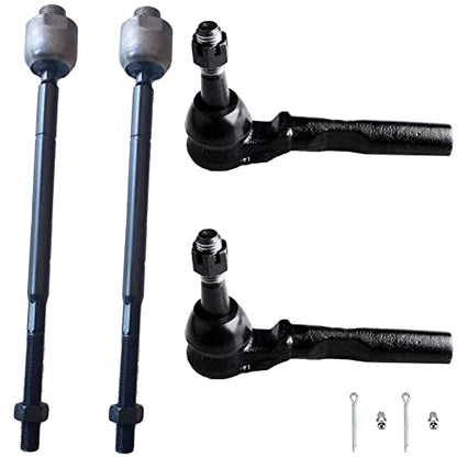 Tie Rod End for Chevy Express 1500 2003-2014, for GMC Savana 1500 2003-2014 - size: ES80311 EV80191