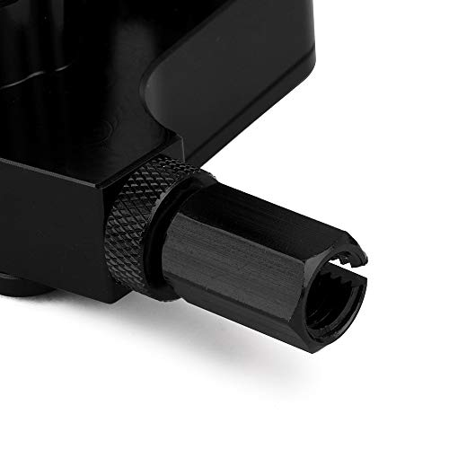 AnXin ATV Thumb Lever Control Throttle Housing Assembly Universal 7/8" CNC for Raptor 700 King Quad KFX450R Banshee 350 Warrior 350 YFZ450 Sportrax 450 TRX250R TRX450R ATV Quad Black