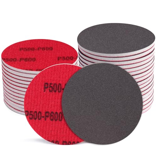 Shinboc 18 PCS 5 Inch Sanding Sponge 600 Grit, Bowling Ball Sanding Pads - color: 600grit, size: 5 Inch 18Pcs