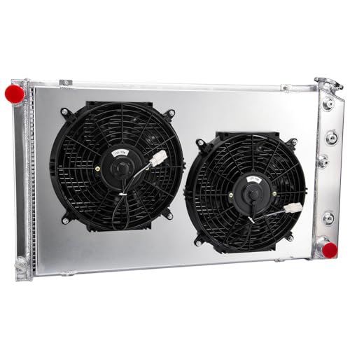 3 Row Radiator Shroud Fan For Chevy Monte Oldsmobile 1978-1987 - size: 3 Row Radiator+Shroud Fan