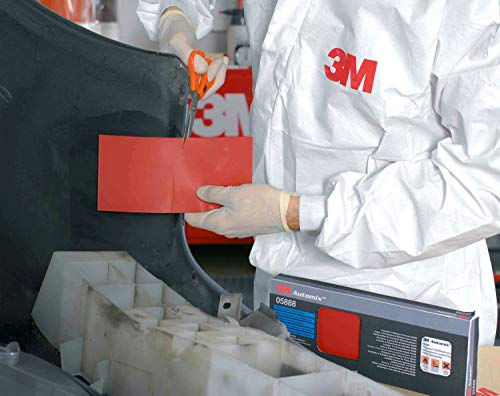 3M Flexible Bumper Patch Kit, 05888, Black, 4 in x 8 in