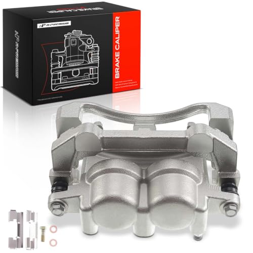 A-Premium Front Right Passenger Disc Brake Caliper with Bracket - style: Front Passenger Side