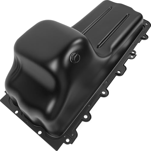 Transmission Oil Pan with Drain Plug, Fit for Fit for Ford Excursion, F-250, F-350, F-450, F-550, F-650, F-750, F53, 6.8L 1999-2019, OE F81Z6675DA - size: F81Z6675DA