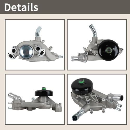 AW5104 Water Pump W/Coolant Thermostat & Gasket - size: AW5104