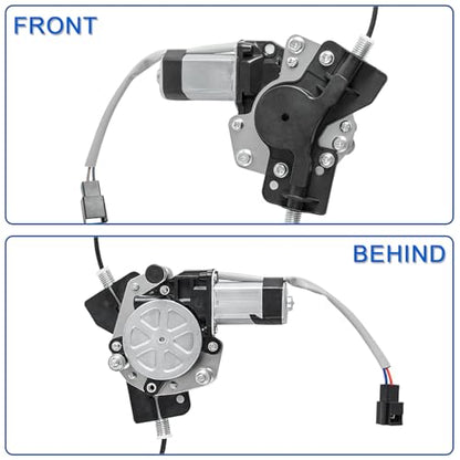 Obaee Window Regulator with Motor Front Right Passenger Side, OE 741-535 - size: Front Right Passenger Side