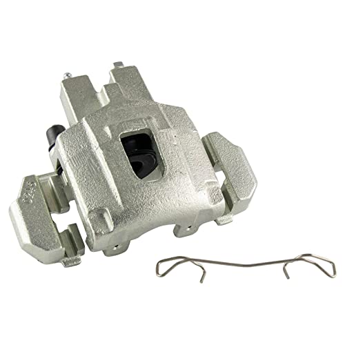 TRQ Rear Brake Pad and Rotor Set Ceramic Solid Rotors Calipers - style: BKA14378