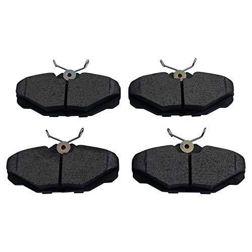 TRQ Front and Rear Brake Pad and Rotor Set Ceramic Vented Rotors - style: BKA11059