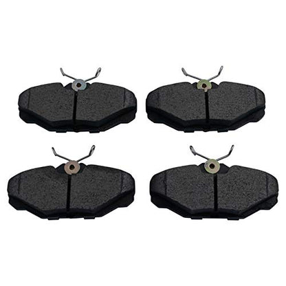 TRQ Front and Rear Brake Pad and Rotor Set Ceramic Vented Rotors - style: BKA11059