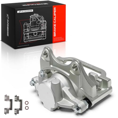 A-Premium Rear Right Passenger Disc Brake Caliper with Bracket - style: Rear Passenger