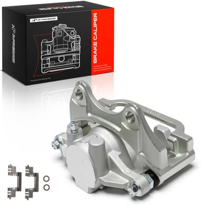 A-Premium Rear Right Passenger Disc Brake Caliper with Bracket - style: Rear Passenger
