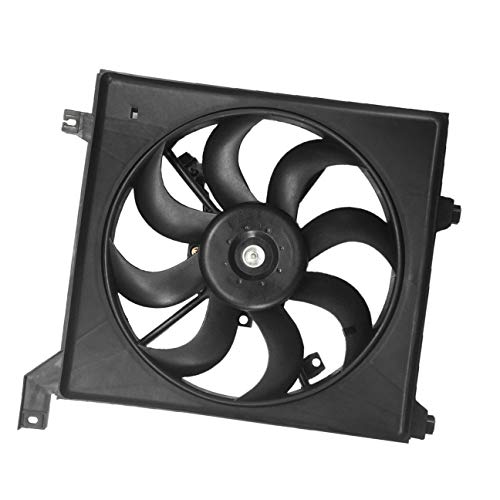PartsFlow Radiator Cooling Fan Assembly for 2004-2009 Kia Spectra for 2005-2009 Kia Spectra5 621-378