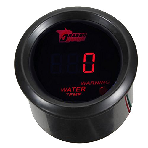 ESUPPORT Car 2" 52mm Digital Water Temp Gauge Temperature Meter Kit - color: Water Temp Gauge