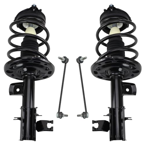 TRQ Front Suspension Kit Complete Strut & Coil Spring Assembly Sway Bar - style: SCA30498