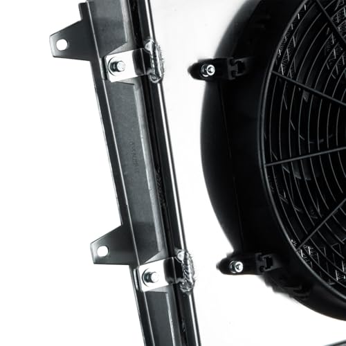 3 Row Radiator Shroud Fan For Toyota Pickup 4Runner SR5 1984-1995 - size: 3 Row Radiator+Shroud Fan(MT)