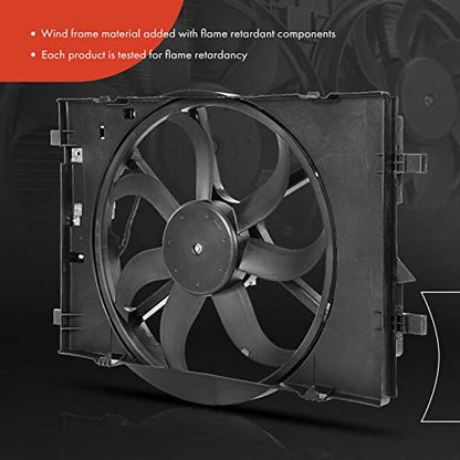A-Premium Engine Radiator Cooling Fan Assembly