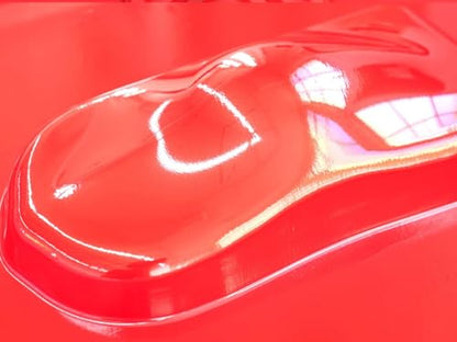 Rwraps Gloss Metallic Vinyl Car Wrap Film in Red - 5ft x 1ft - Vehicle - color: Gloss Metallic Red, size: 5ft x 1ft