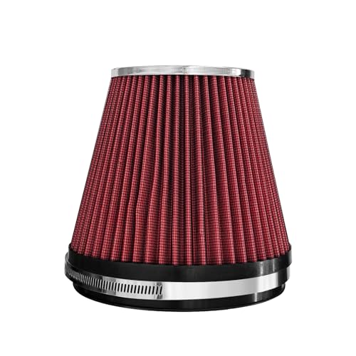 4'' Universal LS Swap Cold Air Intake Kit with Filter Fits for LS1 LS2 LS3 4.8L 5.3L 5.7L 6.0L - Aluminum MAF/Speed Density with Performance Filter