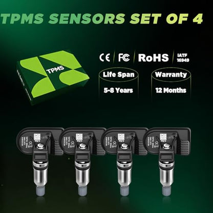 TPMS(Tire Pressure Sensor)315Mhz With Tacoma/Highlander/RAV4/4Runner (4PCS)