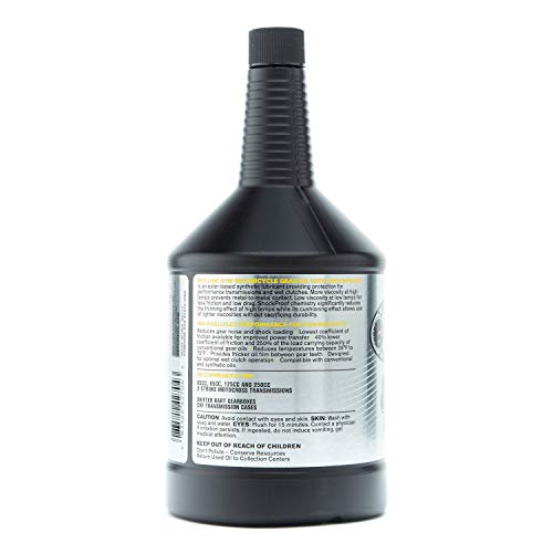 Red Line 42704 80W Synthetic Motorcycle Gear Oil with Shockproof - 1 Quart